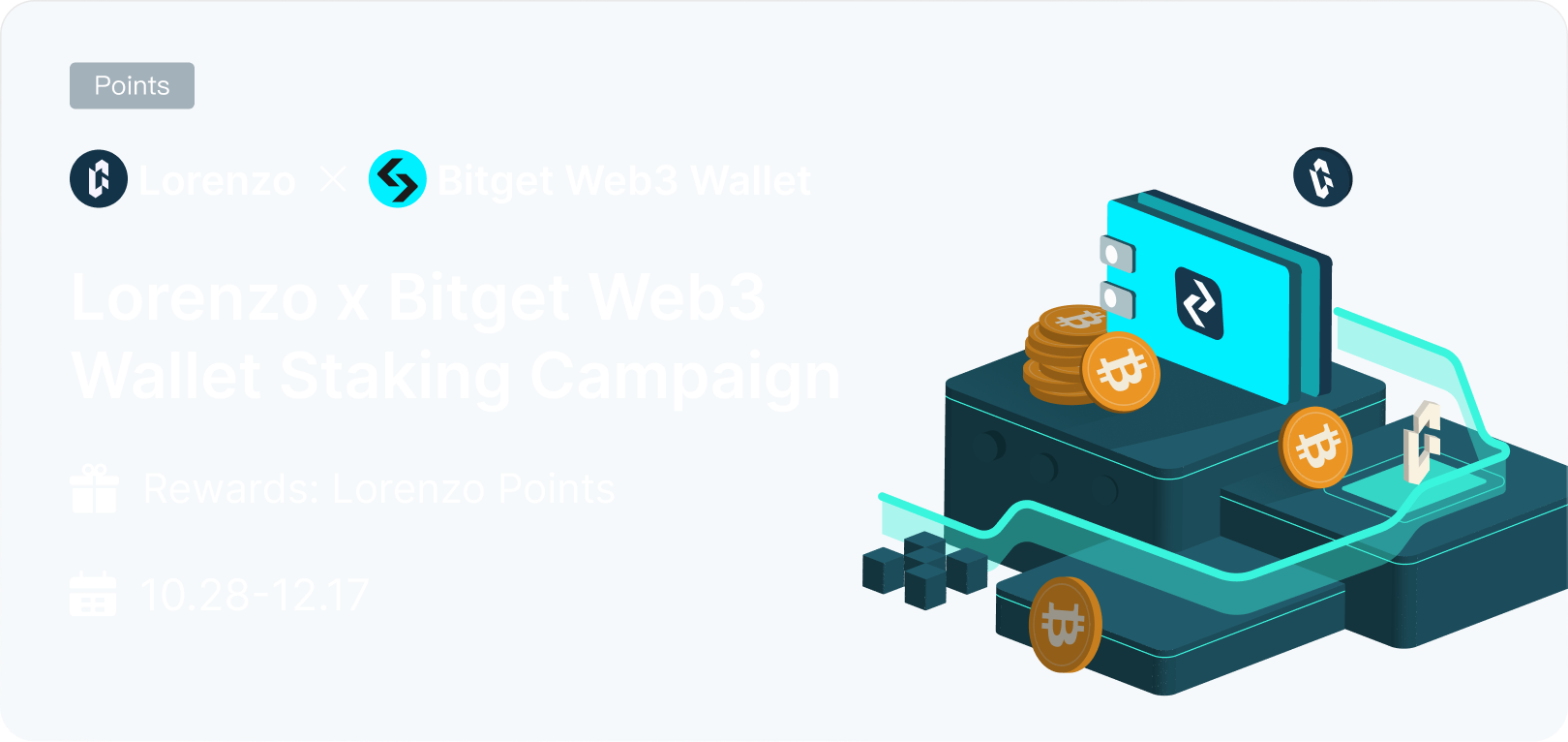 Lorenzo x Bitget Web3 Wallet Staking Campaign