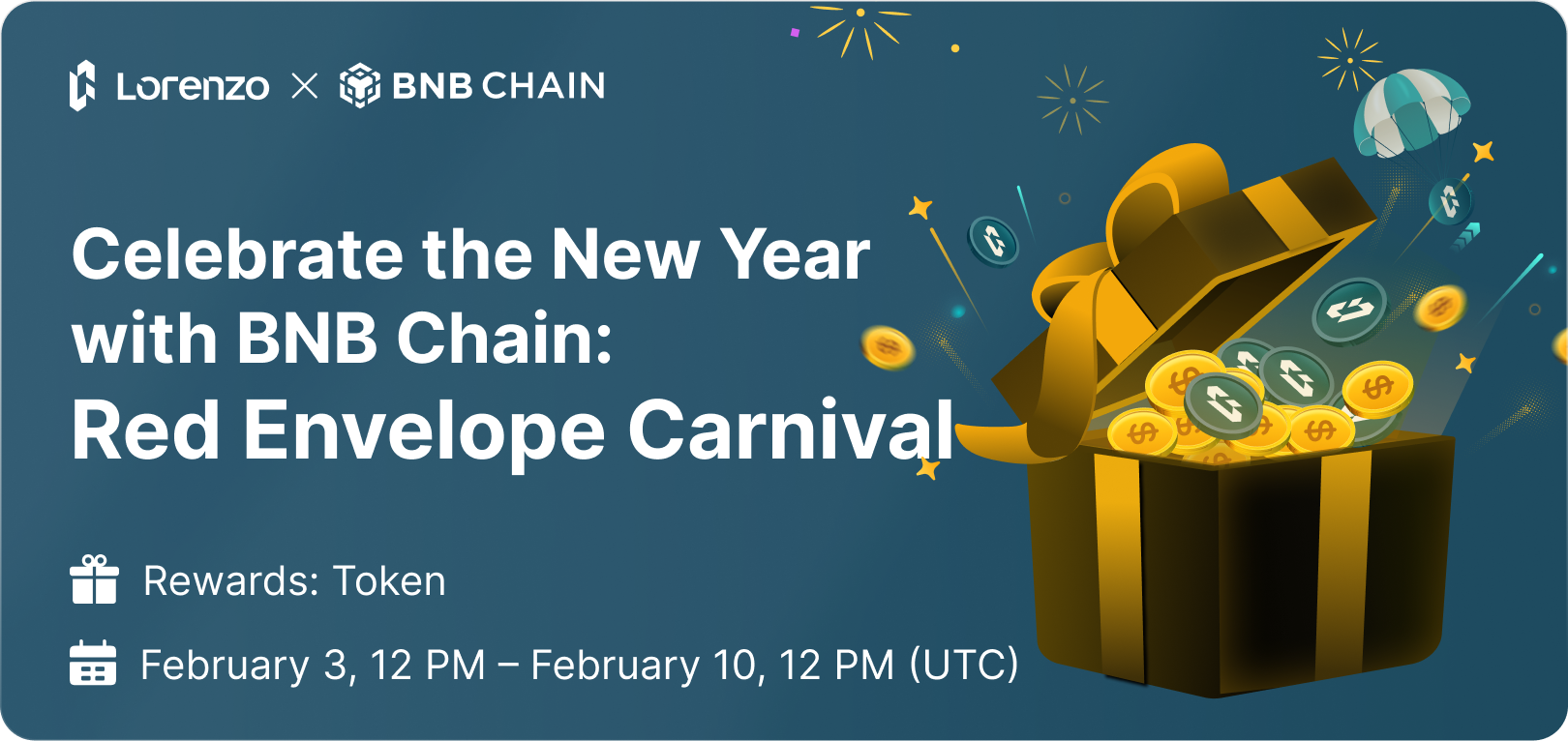 Celebrate the New Year with BNB Chain: Red Envelope Carnival